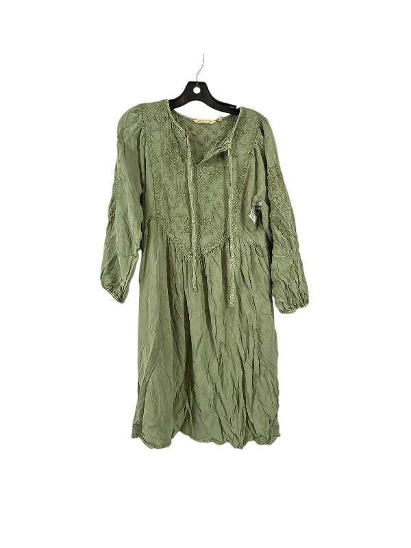 Dress Casual Short By Soft Surroundings In Green, Size: S Summer Denim Mini