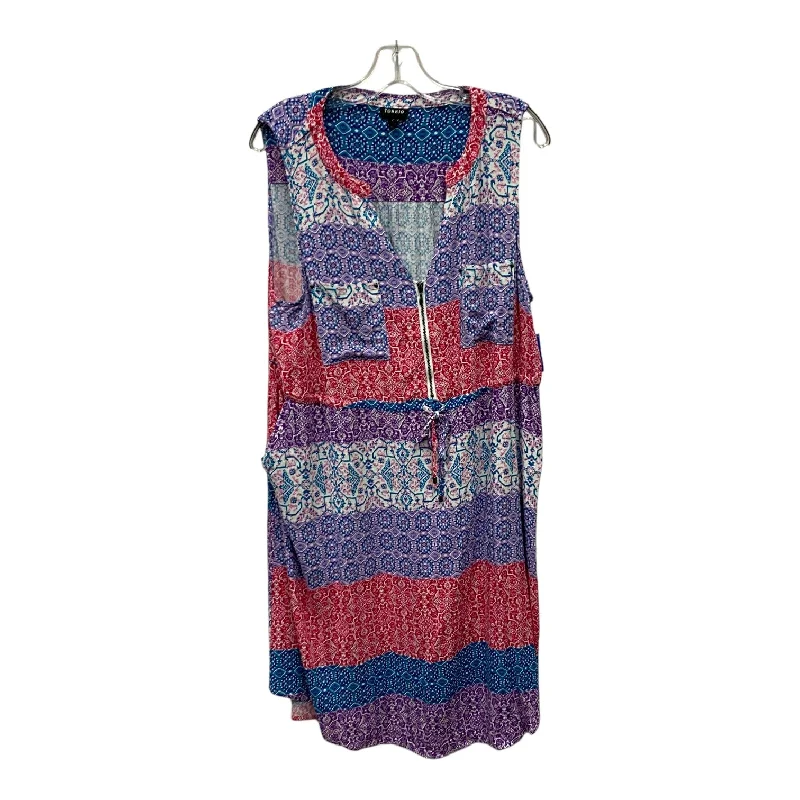 DRESS CASUAL SHORT by TORRID In PURPLE, Size: L Mini Skirt Dress