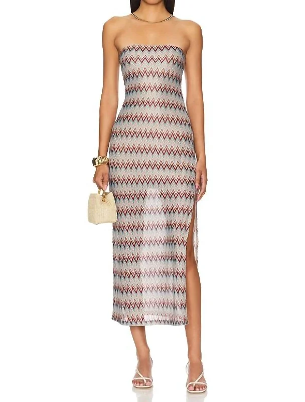 Andrea Dress In Multi-Colored Wedding guest unclassified dresses