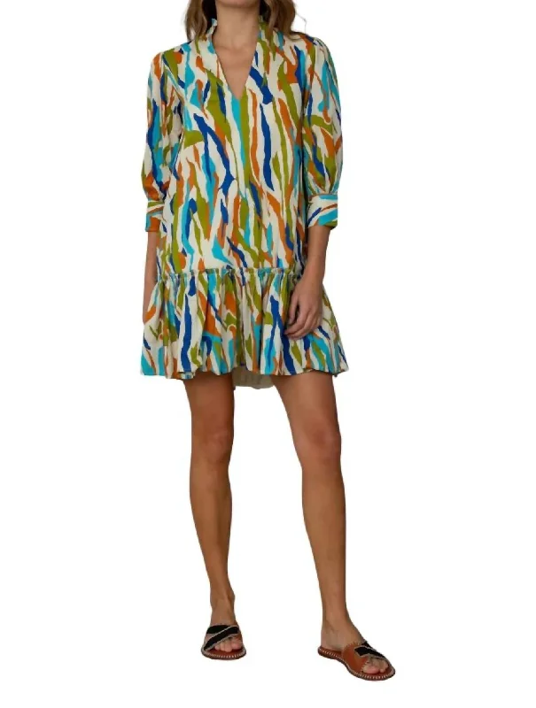 Chloe Dress In Wild Bold pattern unclassified dresses