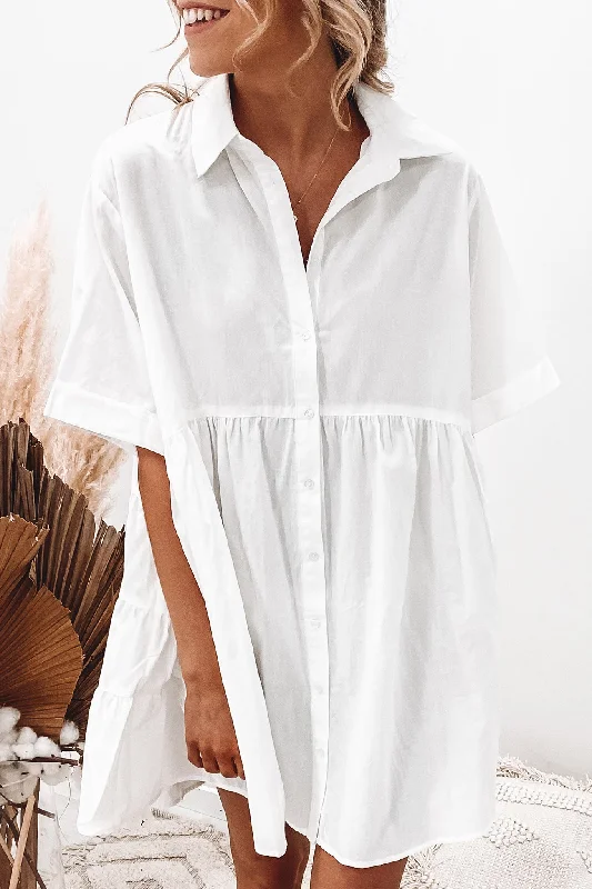 Kasper Dress White Popular unclassified dresses