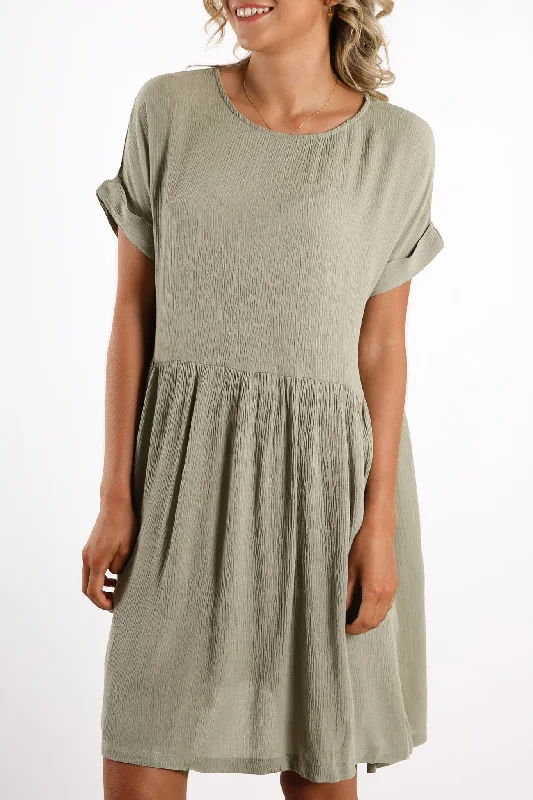 Lucie Dress Khaki Earthy tone unclassified dresses