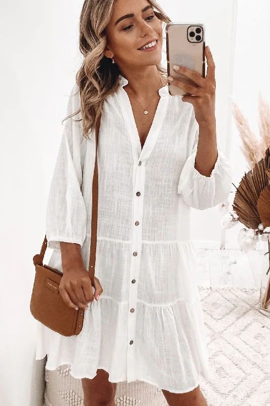See You In The Summer Dress White Elegant evening unclassified dresses